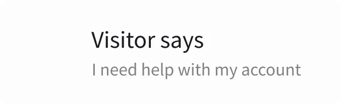 LiveChat® notification