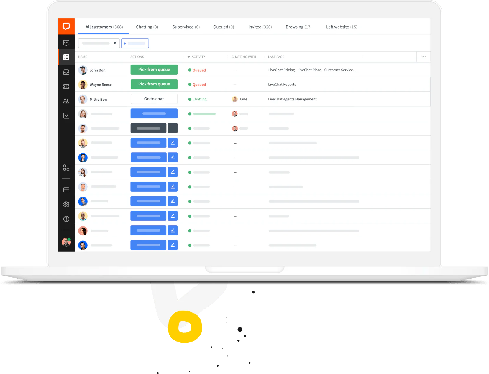 LiveChat® app for desktop