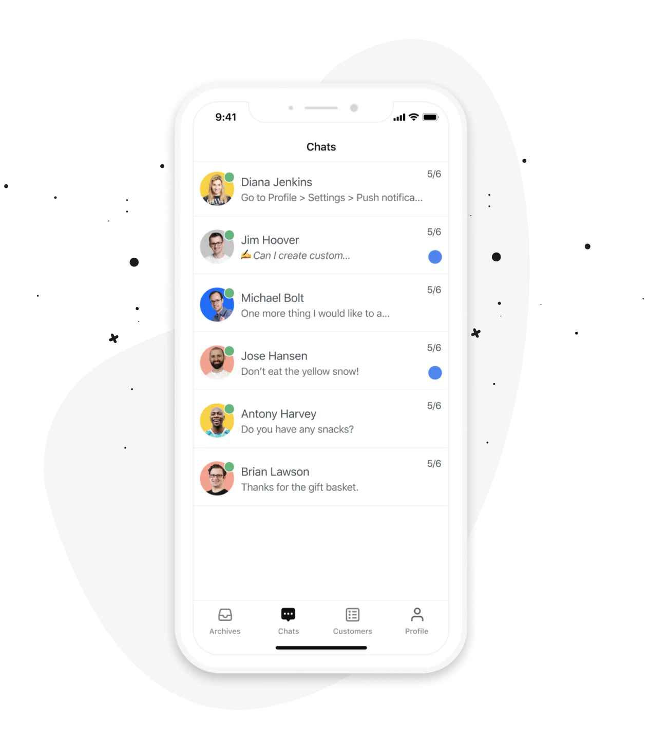 LiveChat® app for mobile