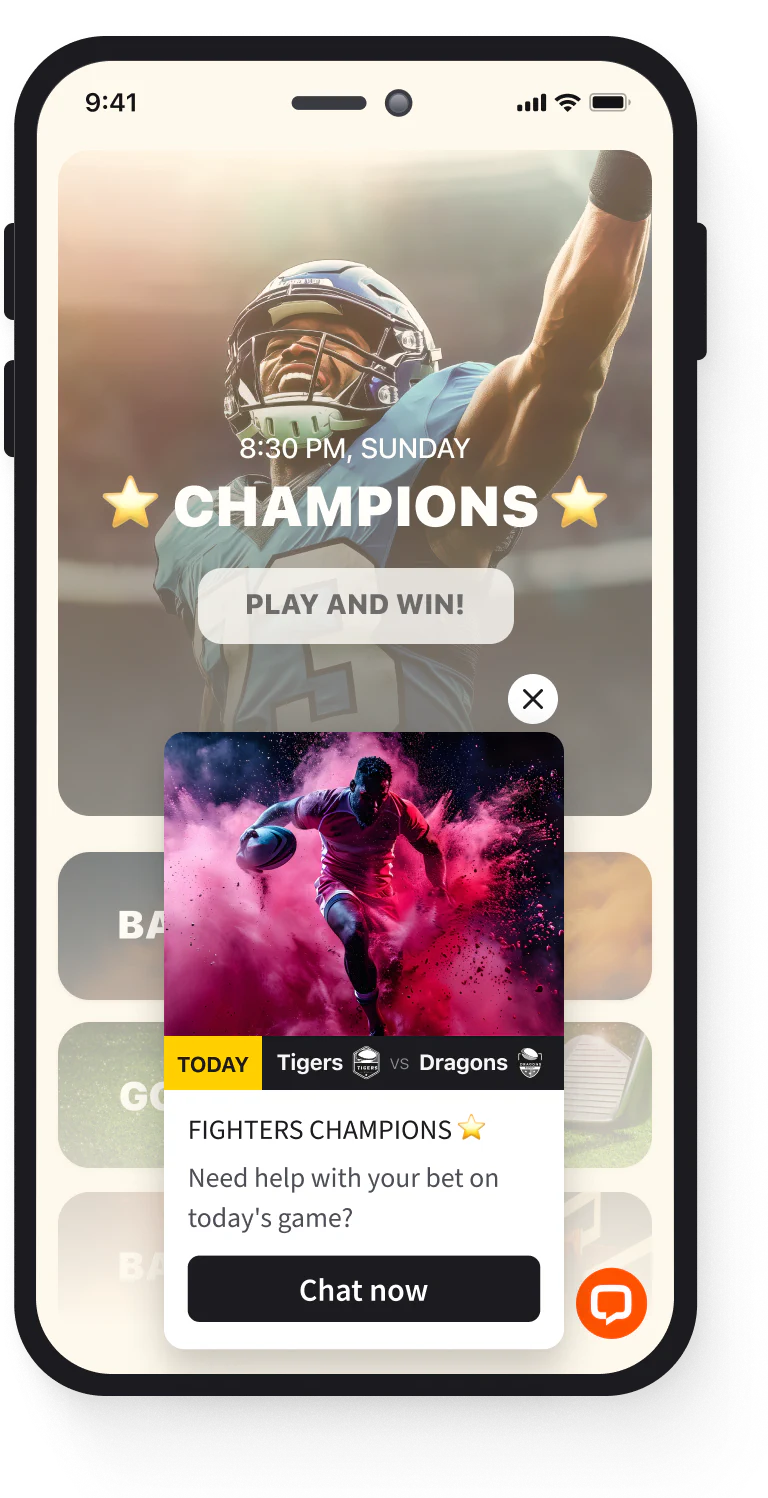 Chatbot handling repetitive questions on a gaming platform