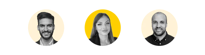 Avatars of Sales Team at LiveChat®